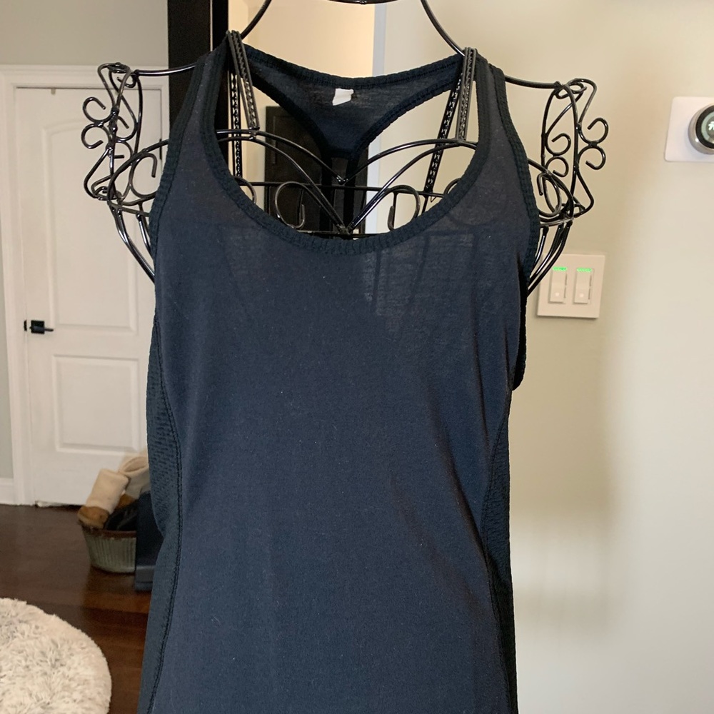 Under Armour Black Razorback Workout Tank Top